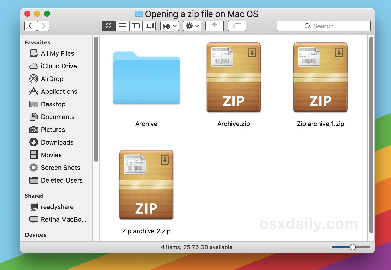 7 zip for mac os x 10.4